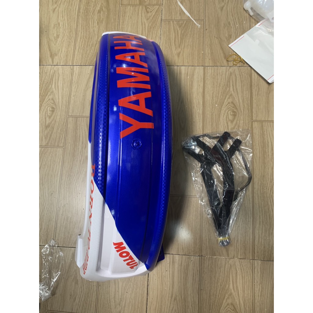 Dè chắn bùn xe exciter 150 màu xanh trắng