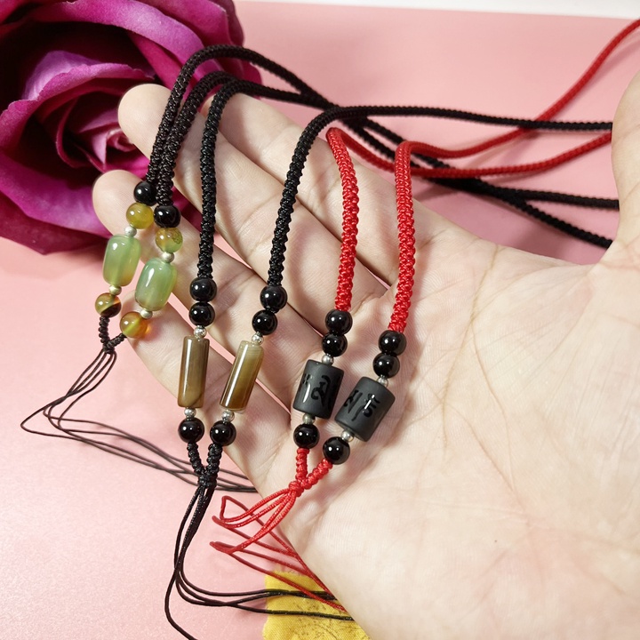 Dây dù đeo cổ đeo các loại mặt có khóa điều chỉnh độ dài - T0314
