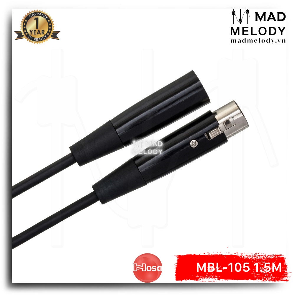 Hosa Economy Microphone Cable MBL-105