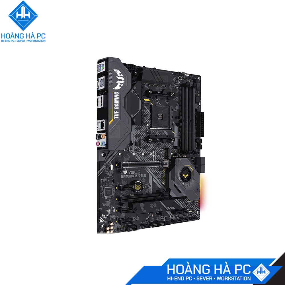 Combo CPU máy tính AMD 5800x & mainboard Asus TUF X570 Plus Gaming Socket AM4, ATX, 4 Khe Cắm Ram DDR4