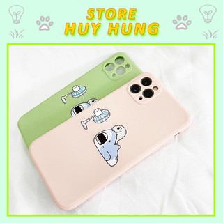 Ốp lưng iphone viền vuông dẻo mềm bảo vệ camera op-a5