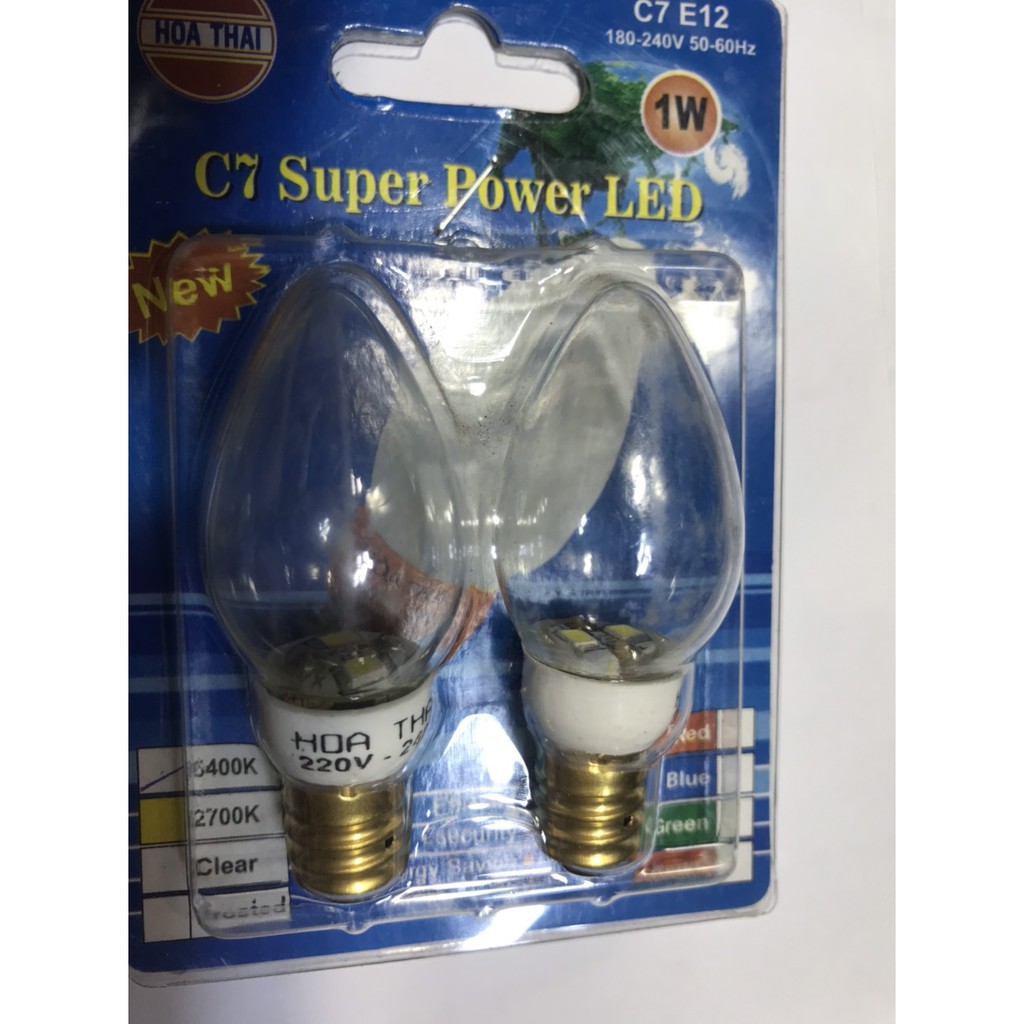 1 BỘ ĐÈN LED NHÓT BÀN THỜ