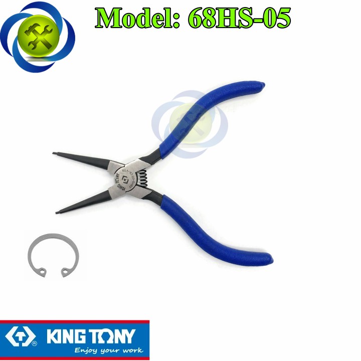 Kìm mở phe trong Kingtony 68HS-05 loại thẳng dài 125mm mũi 1.3mm
