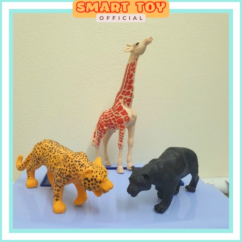 Bộ đồ chơi mô hình động vật 58 chi tiết cho bé khám phá, đồ chơi giáo dục cho bé yêu
