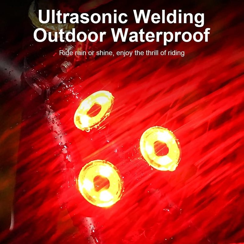 Đèn LED 3 Chế Độ Gắn Xe Đạp Chống Thấm Nước Tiện Dụng