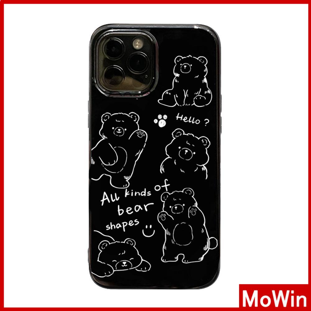 Ốp điện thoại in họa tiết gấu thích hợp cho iPhone 13 Pro max 12 Pro Max 11 Pro max xr xs max 7Plus 7 8 iphone 14