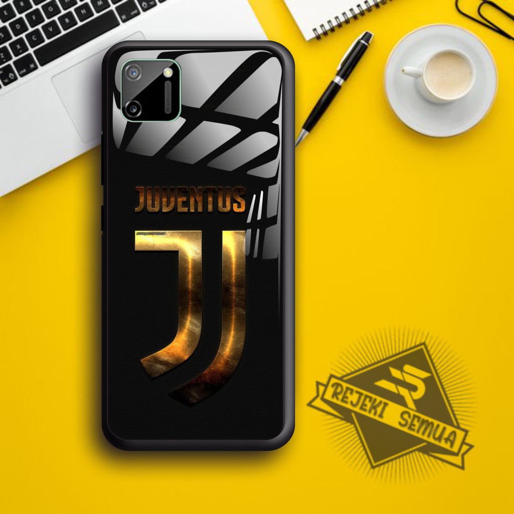 Lưng Ốp Điện Thoại Mặt Kính Họa Tiết Juventus Cho Oppo A3s A1k A5 A9 2020 A7 F9 A5s A31 A52 A53 A92 A37 A57 A59 A71 (rs) 990