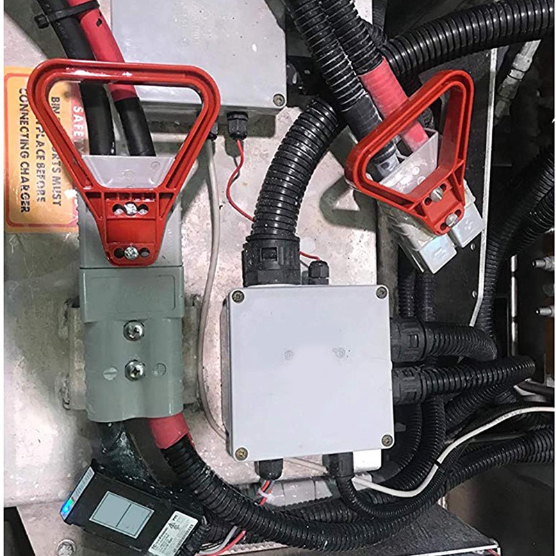 Bộ 2 Dây Cáp Kết Nối Pin 175A 1 / 0 AWG Cho Xe Hơi