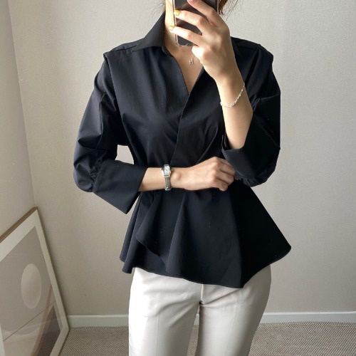 Áo Sơ Mi Cách Điệu Hàn Quốc