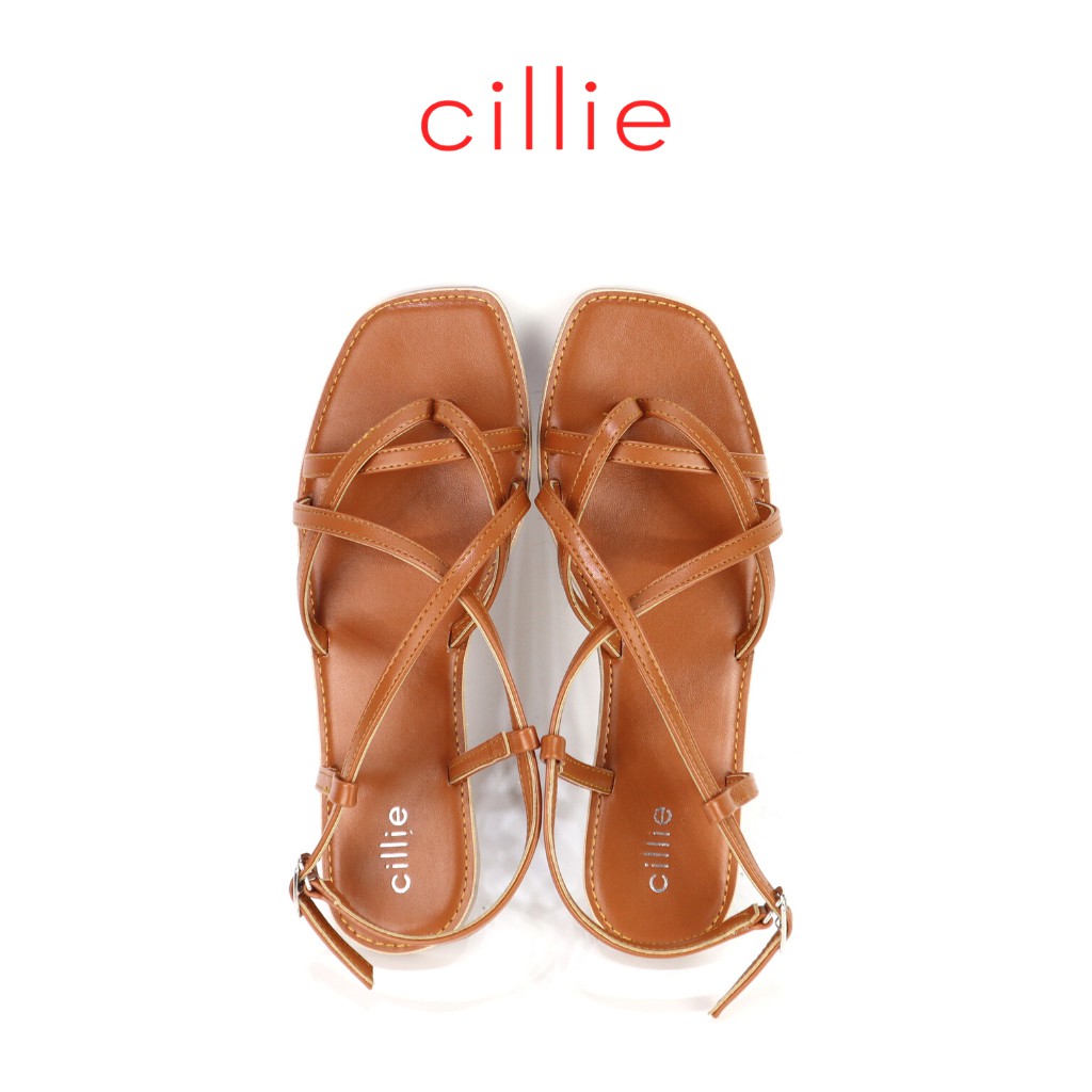 Giày sandal nữ đế bệt đan dây xỏ ngón thời trang đi biển đi chơi trẻ trung năng động Cillie cao cấp 1061