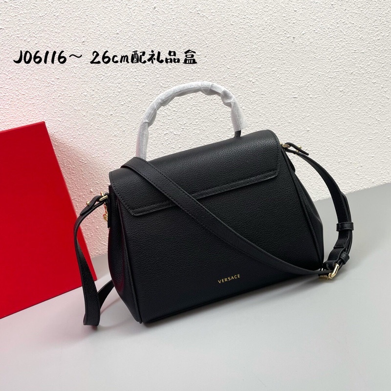 Túi xách/đeo chéo nữ logo thương hiệu Versace cao cấp mẫu mới phối dây xích và màu sắc siêu sang sành điệu