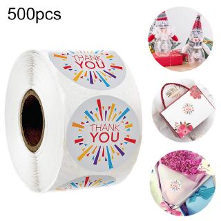 500 nhãn dán in chữ thank you