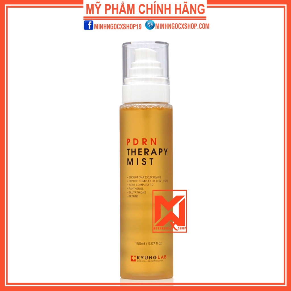 Xịt khoáng dưỡng ẩm KYUNG LAB PDRN THERAPY MIST 150ml chính hãng