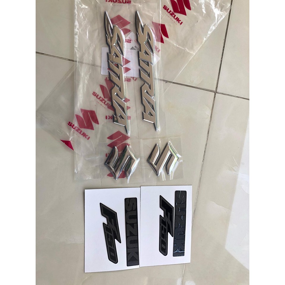 Tem chữ nổi Satria chính hàng suzuki