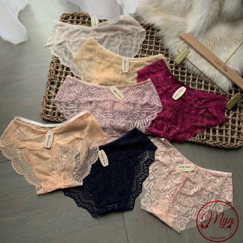 Quần Lót Ren Sexy cao cấp mềm mại,  chíp nữ, giao màu ngẫu nhiên