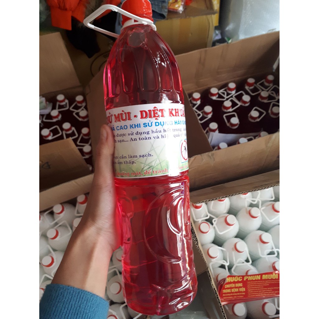 1.5l Nước lau sàn đuổi muỗi, chống côn trùng