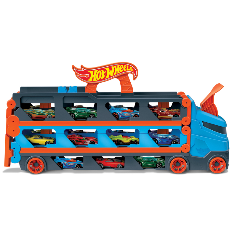 Đồ Chơi Mô Hình HOT WHEELS Xe Vận Chuyển Cao Tốc GVG37