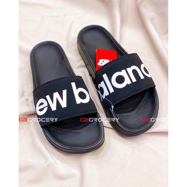 Dép quai ngang New Balance cực xịn siêu êm - Ảnh thật shop chụp