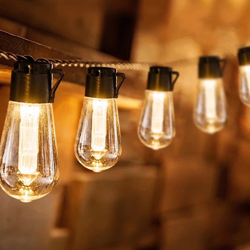 Dây Đèn LED Dài 4.5/7M Sử Dụng Năng Lượng Mặt Trời Chống Thấm Nước Dùng Trang Trí Nhà/Tiệc Cưới/Tiệc Sinh Nhật