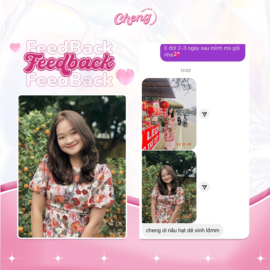 Thuốc Nhuộm Tóc Màu NÂU HẠT DẺ Không Tẩy | Chenglovehair, Chenglovehairs