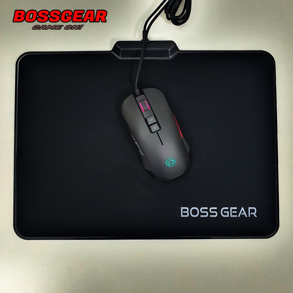 Lót Chuột LED BOSSGEAR PAD LED RGB ( LED RGB-Phần Mềm Điều Khiển )