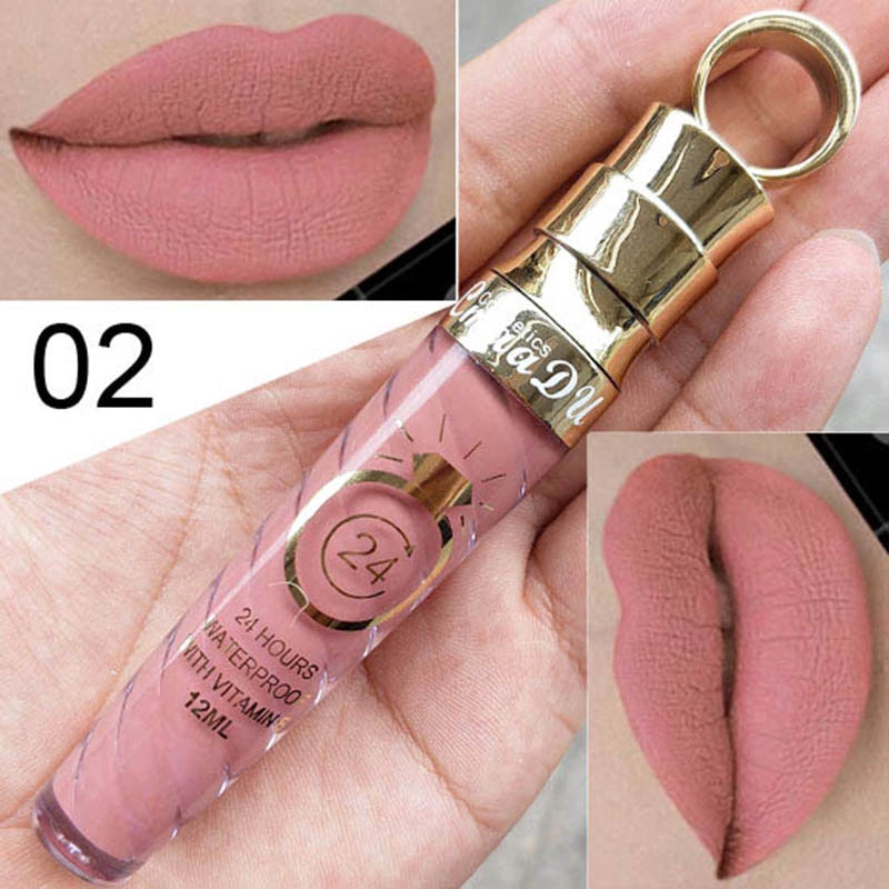 [Hàng mới về] Son lì CmaaDu 12ml chống nước lâu trôi với 20 màu son tùy chọn | BigBuy360 - bigbuy360.vn