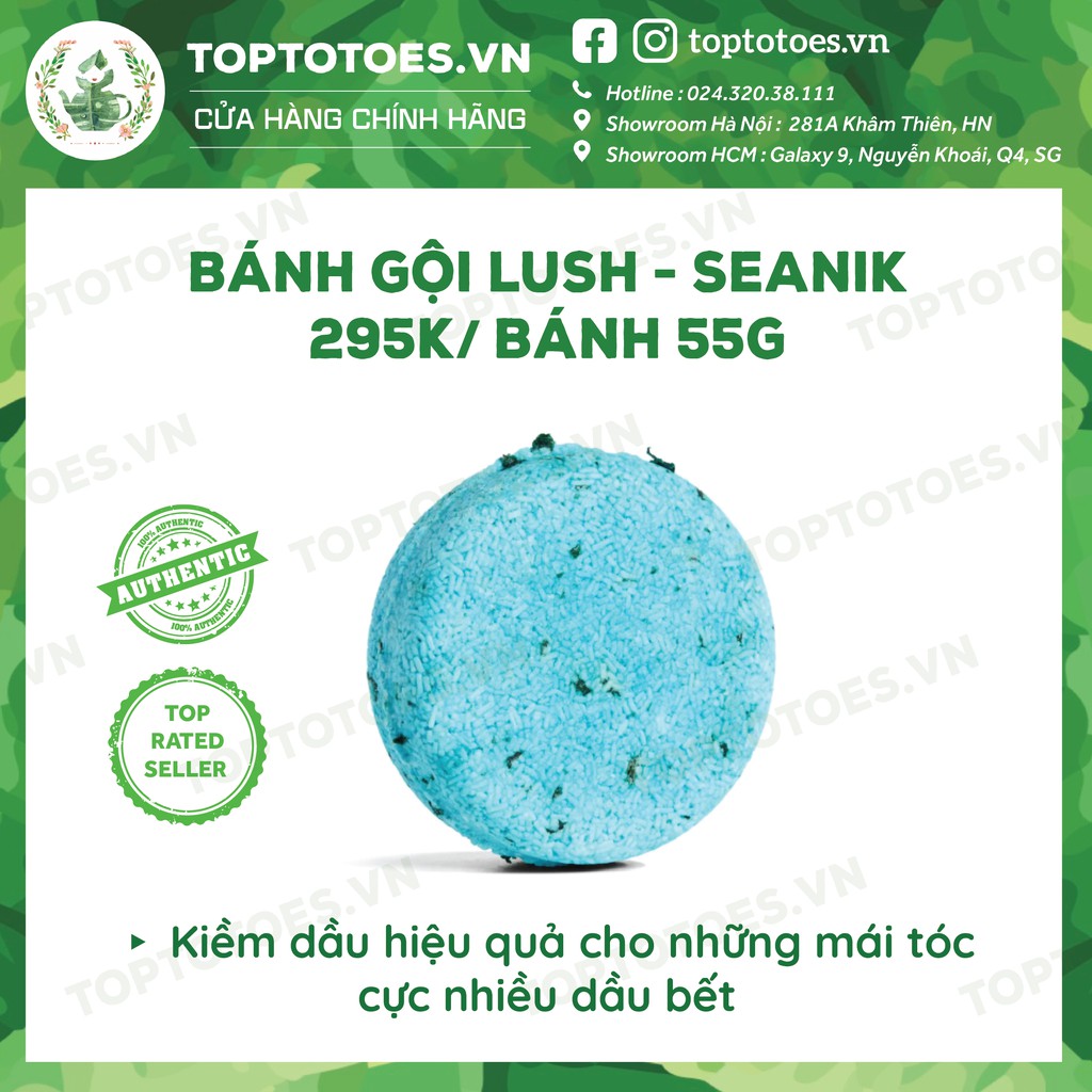Bánh gội Lush Solid Shampoo Bars lành tính, chăm sóc tóc chuyên sâu | BigBuy360 - bigbuy360.vn