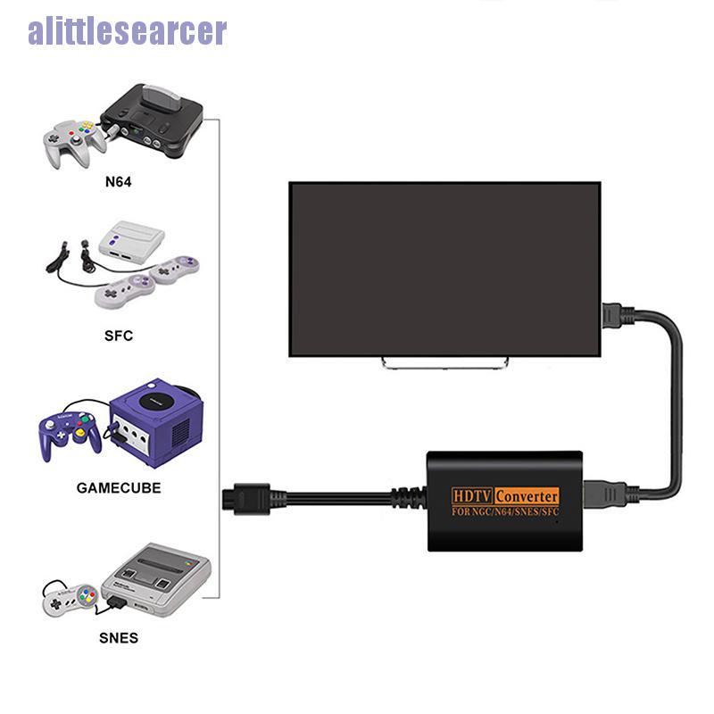Cáp Chuyển Đổi Hdmi 1080p Hd Cho Nintendo 64 / Snes / Ngc
