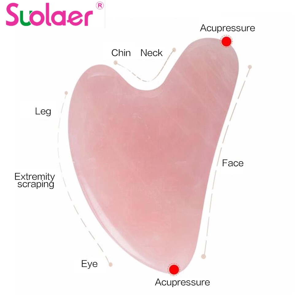 Đá Cạo Massage Suolaer Bằng Thạch Anh Màu Hồng 70g | BigBuy360 - bigbuy360.vn