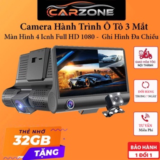 Camera Hành Trình Ô Tô 3 Mắt Camera