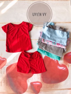 Set bộ cộc tay bé trai/bé gái