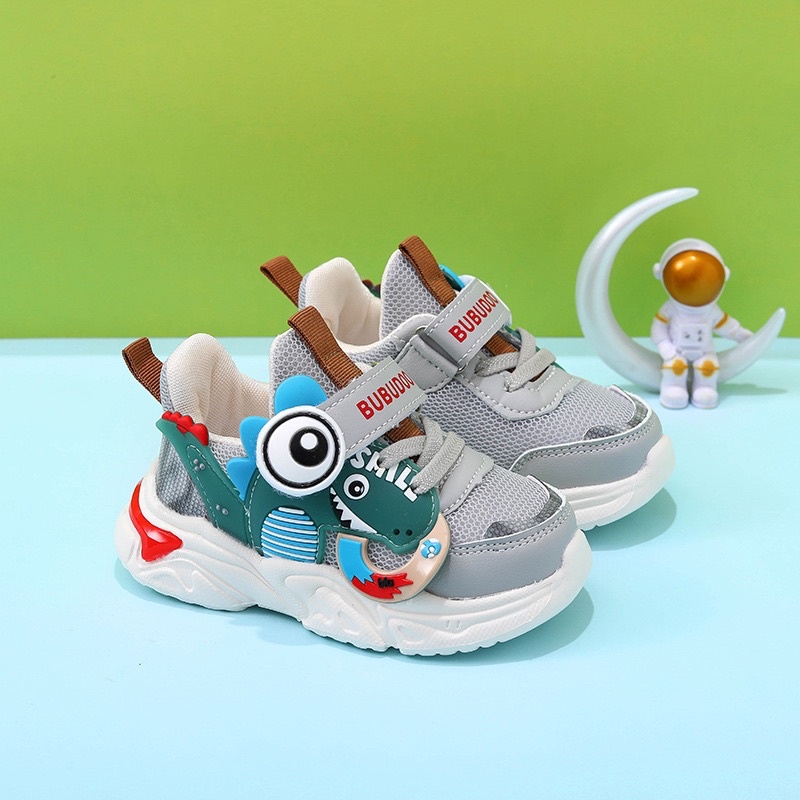 Giày thể thao lưới khủng long siêu nhẹ cho bé từ 1-5 tuổi