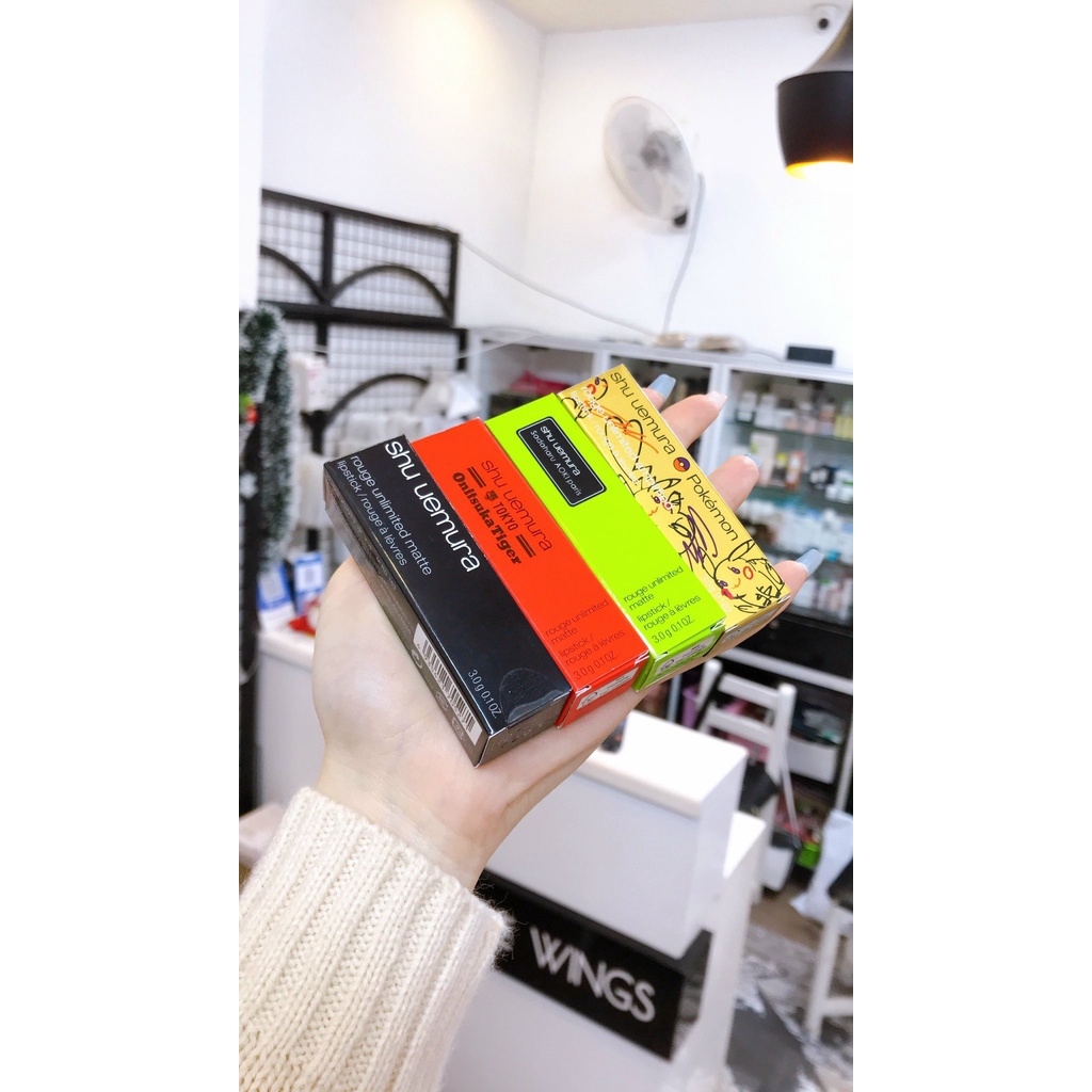 Son thỏi và kem Shu Uemura các phiên bản giới hạn
