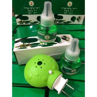 Combo Đèn xông tinh dầu đuổi muỗi + giày nỉ bông