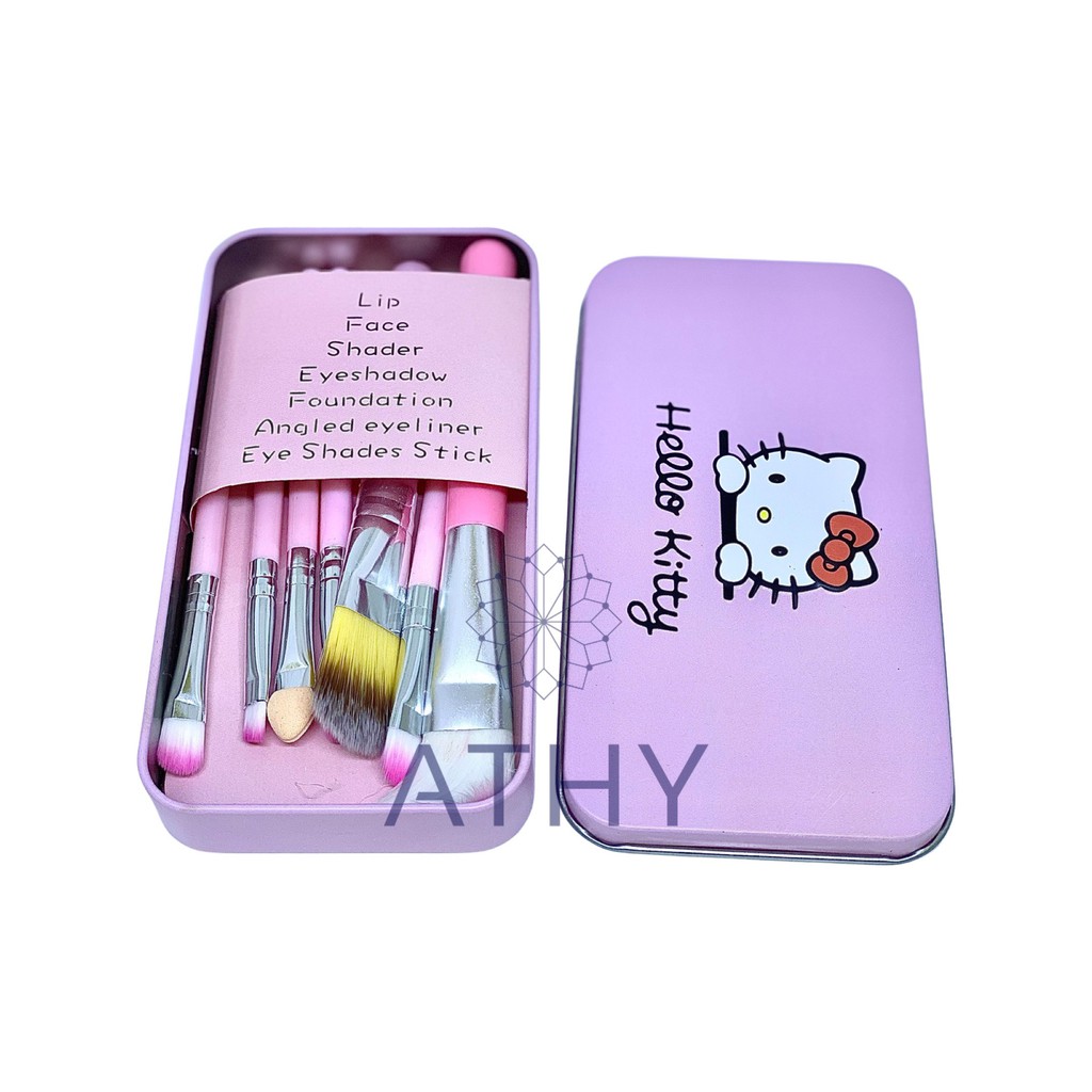 BỘ CỌ TRANG ĐIỂM 7 MÓN, Dụng cụ trang điểm giá rẻ, Đồ nghề makeup, Combo make up, Make-up tools, Cọ phấn mặt, Cọ phấn má