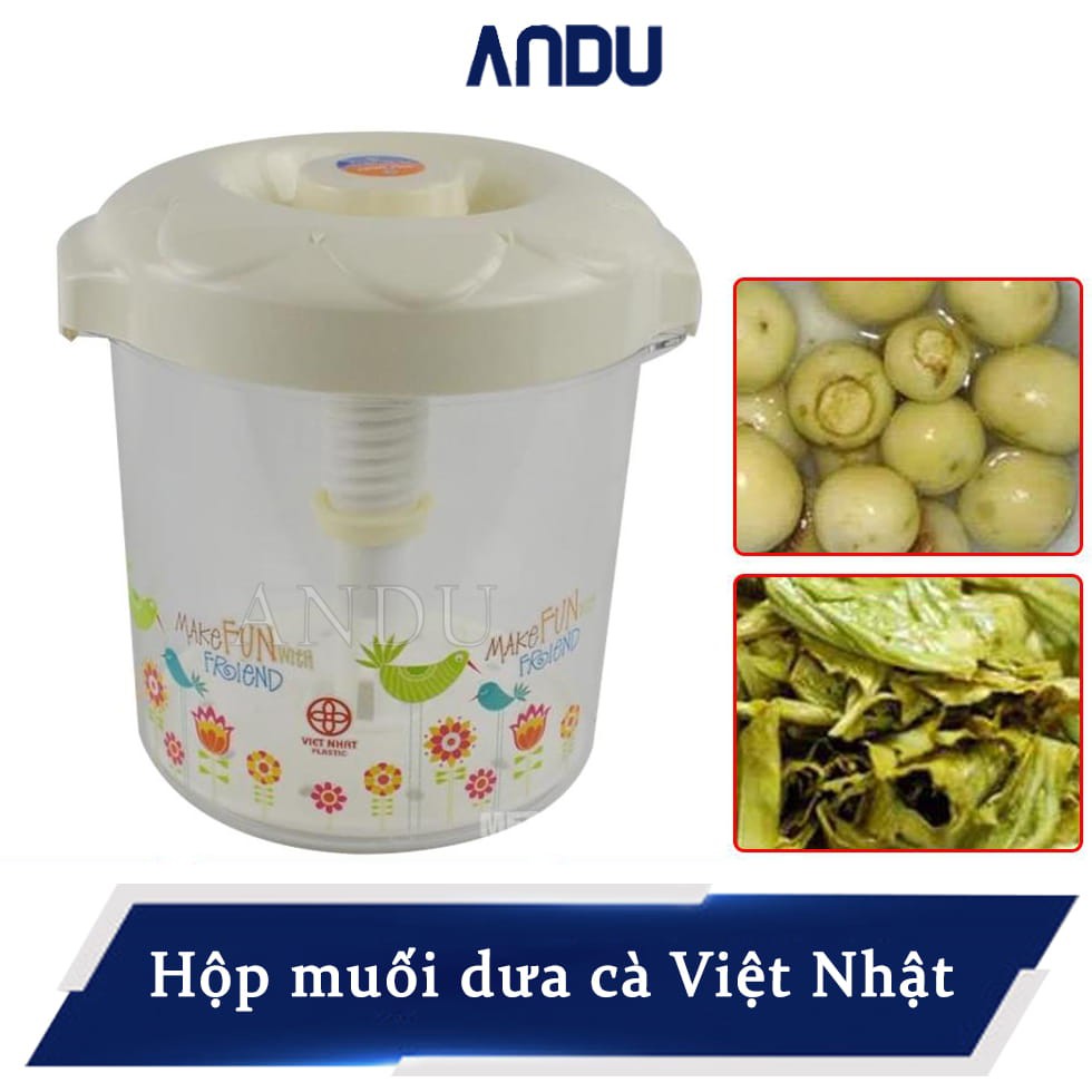 Hộp Muối Dưa Cà Việt Nhật Thông Minh Siêu Tiện Ích Cho Mọi Nhà