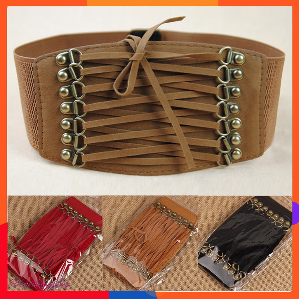 Thắt lưng đính đinh tán thời trang dành cho nữ