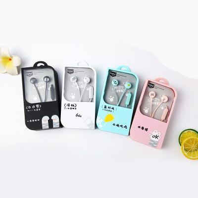 Tai nghe đôi hoàng thượng mèo TNDI6 Kn-657 earphone cute dễ thương
