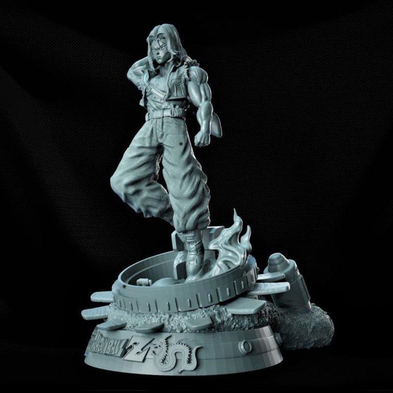 Mô Hình Trunks Dragon Ball Bằng Chất Liệu Nhựa Resin - Cao 20 cm