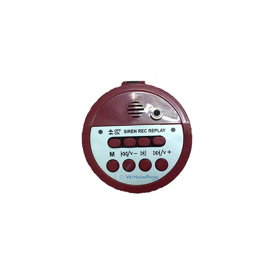 Loa Phóng Thanh Sunrise SH11B-MP3 Pin sạc Kèm Micro Cầm tay + Pin sạc + Dây sạc + Dây đeo vai