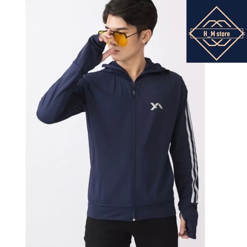 Áo chống nắng nam, Áo khoác nam thể thao thời trang chất thông hơi thun hạt co dãn , mỏng nhẹ mát mềm mại.