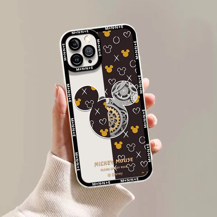 Ốp Điện Thoại Silicon TPU Mềm Trong Suốt Hình Gấu Dễ Thương Cho IPhone 14 13 12 Pro X XR XS Max 14 6 6S 7 8 + 11 Pro Max