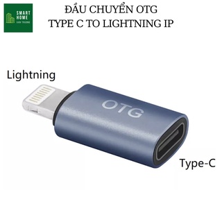 Đầu OTG chuyển đổi Type-C to Lightning ios cho điện thoại IP