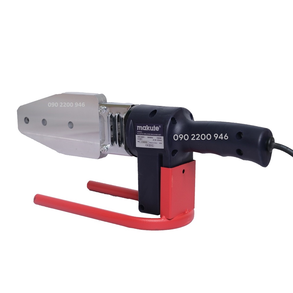 Máy hàn ống nước PPR MAKUTE PW003 1000w | máy hàn ống nước nóng , Máy hàn ống nhiệt 20-63mm , đủ nhiệt tự ngắt