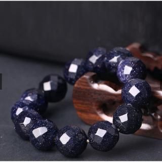 Vòng Tay Đính Đá Sapphire Xanh Thời Trang