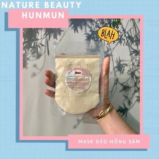 Mặt nạ mask dẻo hồng sâm hunmun handmade