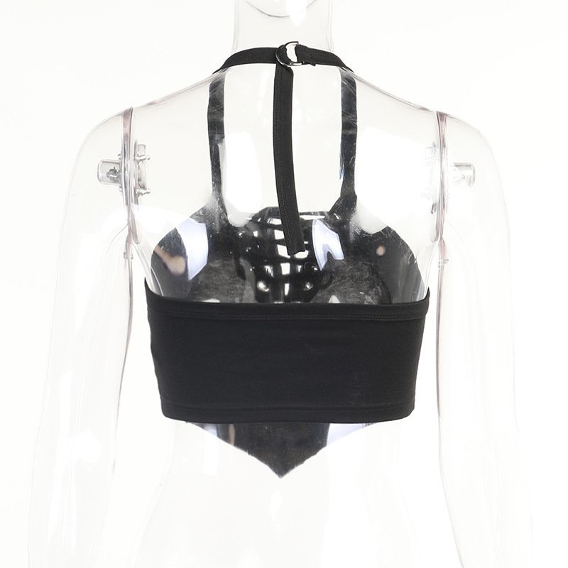 phụ nữ sexy hở lưng ren lên camis igmf