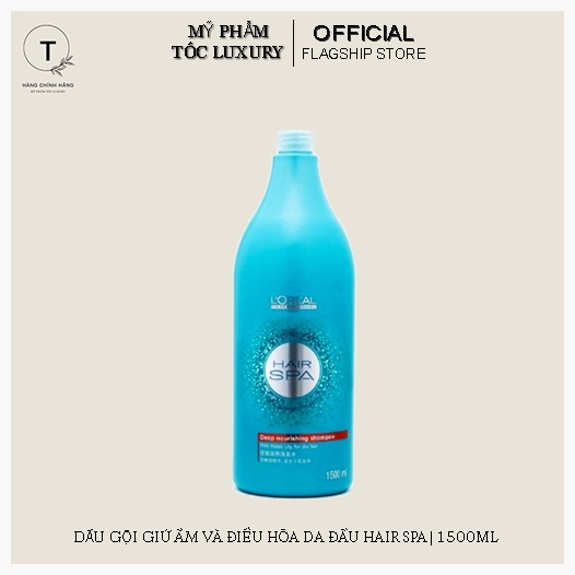 Dầu gội Hair Spa Deep Nourishing Shampoo Loreal cấp ẩm cho tóc 1500ml