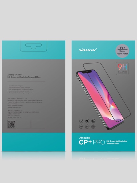 Cường lực Nillkin CP+ Pro Xiaomi Redmi Note 8 Full màn