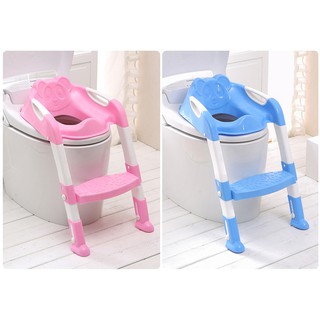 Bệ Toilet cho bé, ghế tập ngồi bồn cầu cho bé, ghế thang tập ngồi toilet cho bé - giúp bé biết tự đi vệ sinh đúng cách